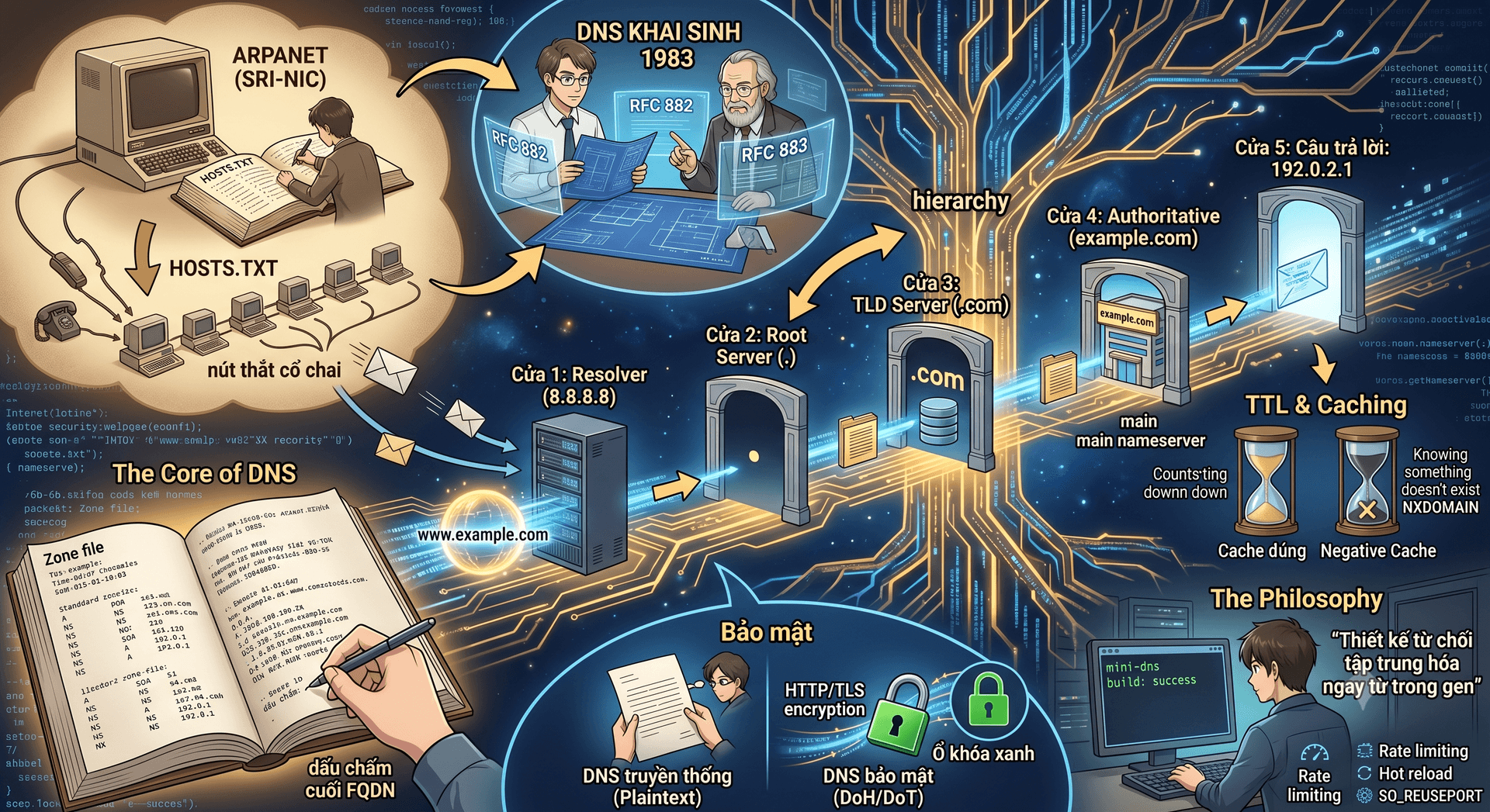 I Built a DNS Server to Understand the Thing I'd Blindly Trusted for Ten Years